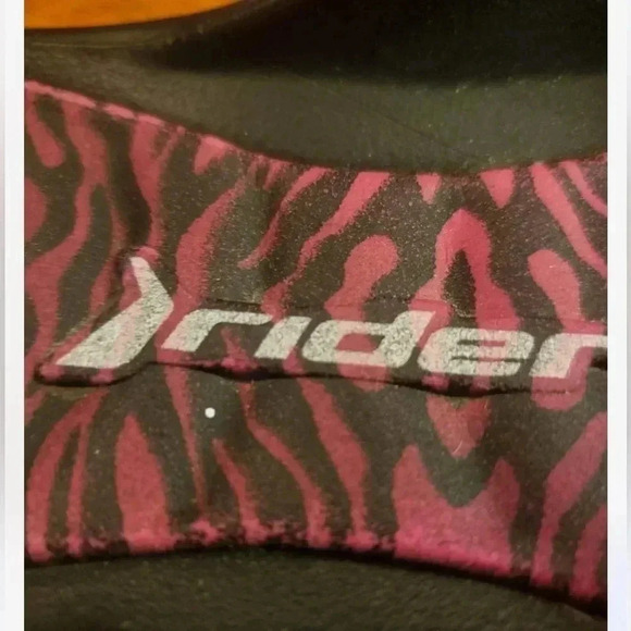 Rider Pink & Black Thong Sandal Size 36/6 - Picture 8 of 10
